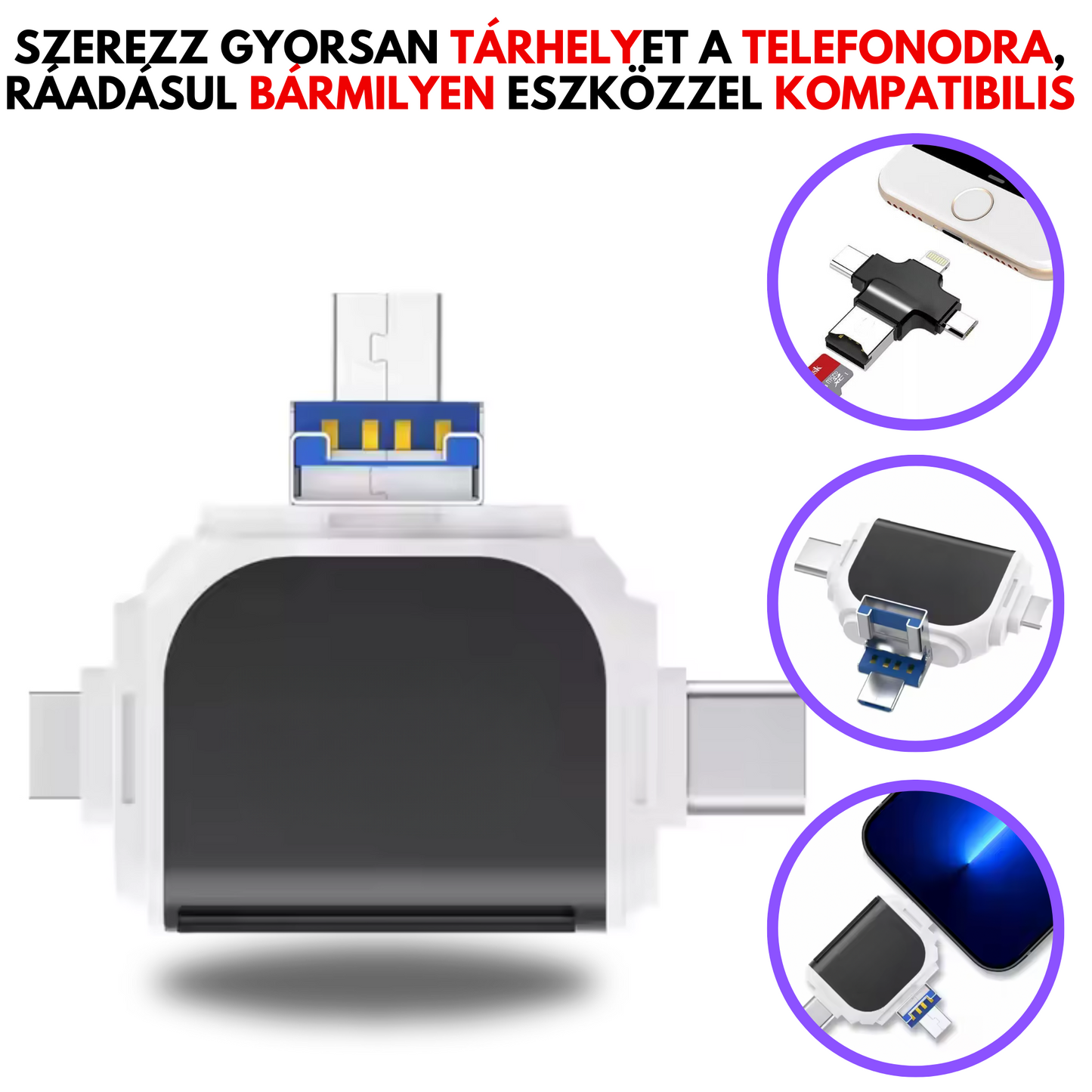 Elevatech - Univerzális memória kártyaolvasó